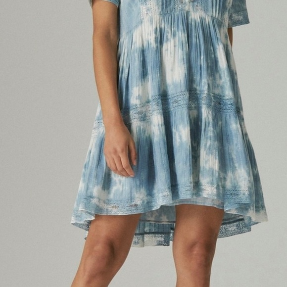 Lucky Brand flowy sundress - mint condition - Picture 2 of 5